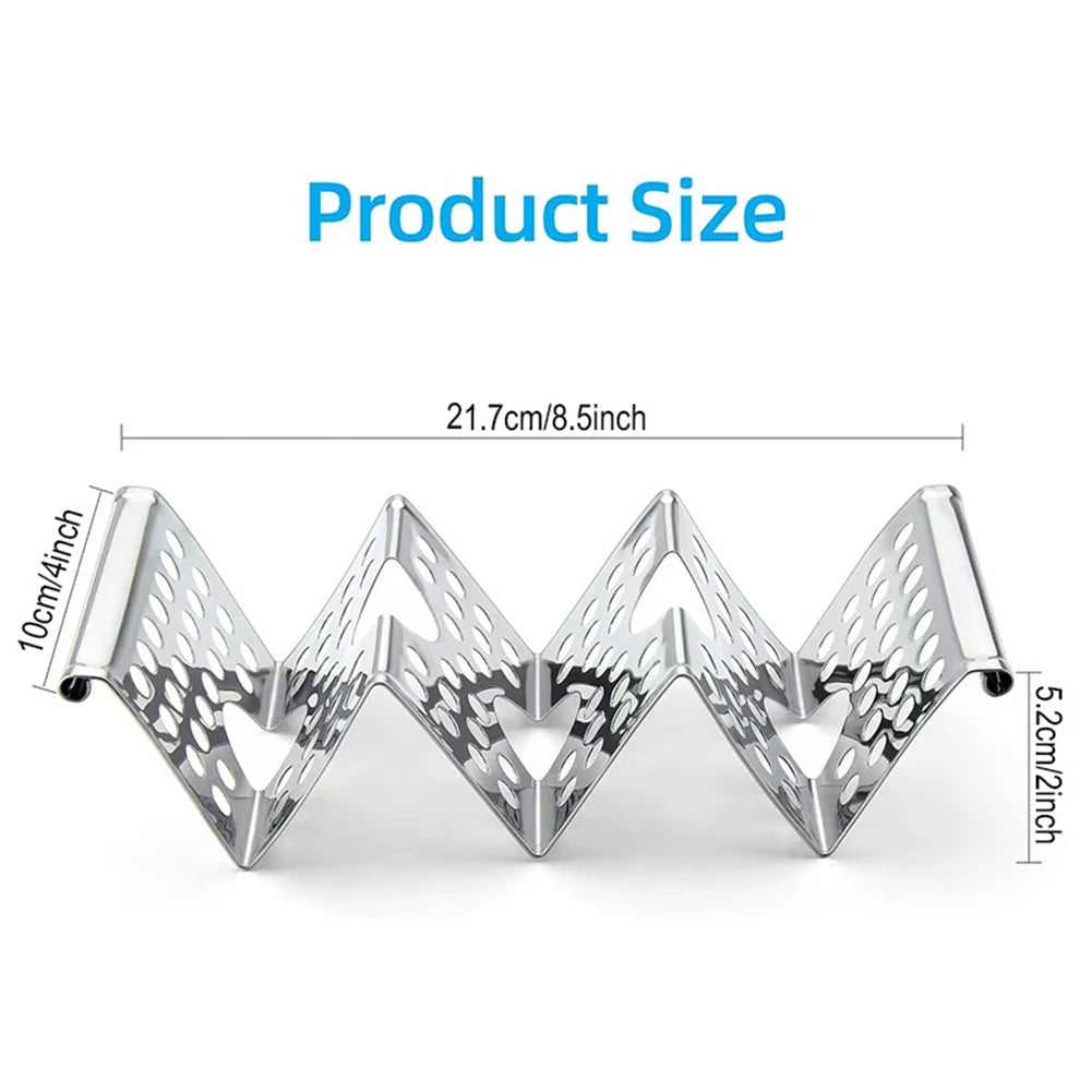 Mexican Roll Rack Taco Holder Stainless Steel Taco