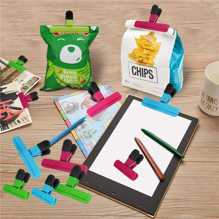 Large Chip Bag Clips - Plastic Assorted Sizes