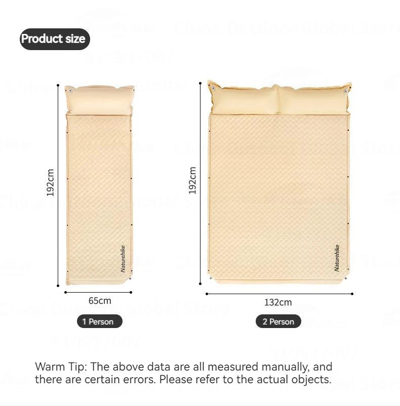Naturehike Inflating Camping Mat Inflatable Sleeping Pad Air