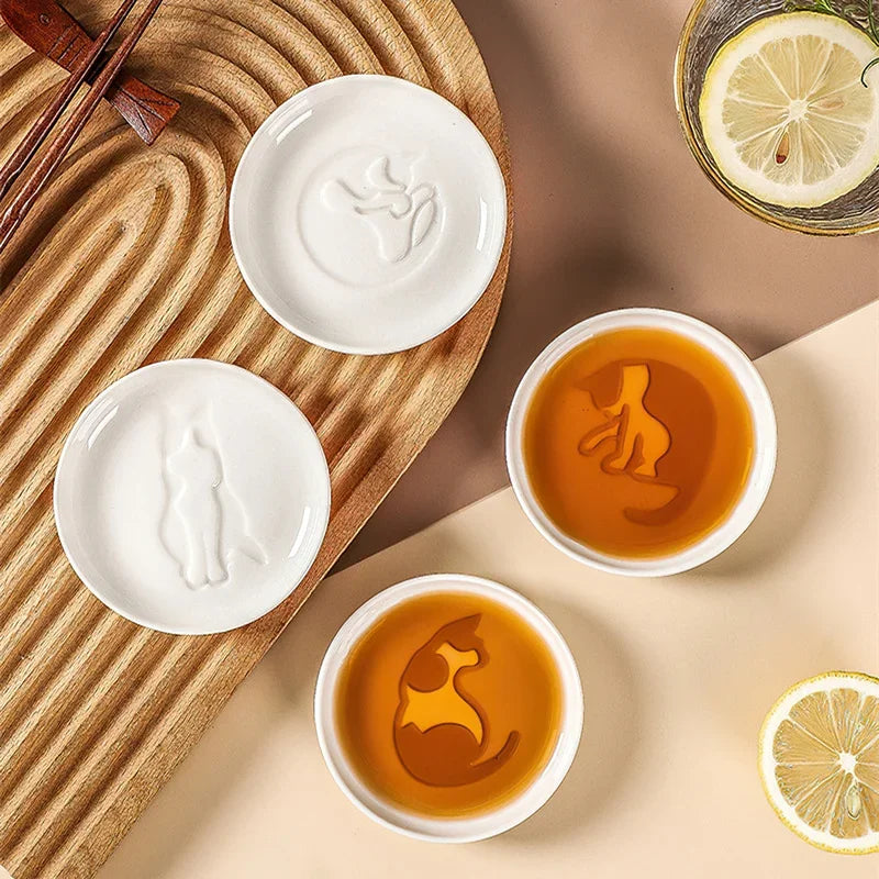 1pcs Ceramic Taste Dish Animal Small Plate Creative