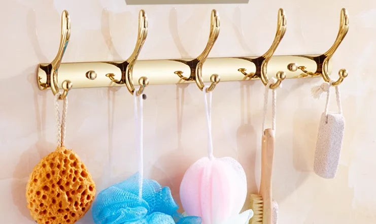 Bathroom Bathroom Shelf Gold Paper Holder Towel Bar