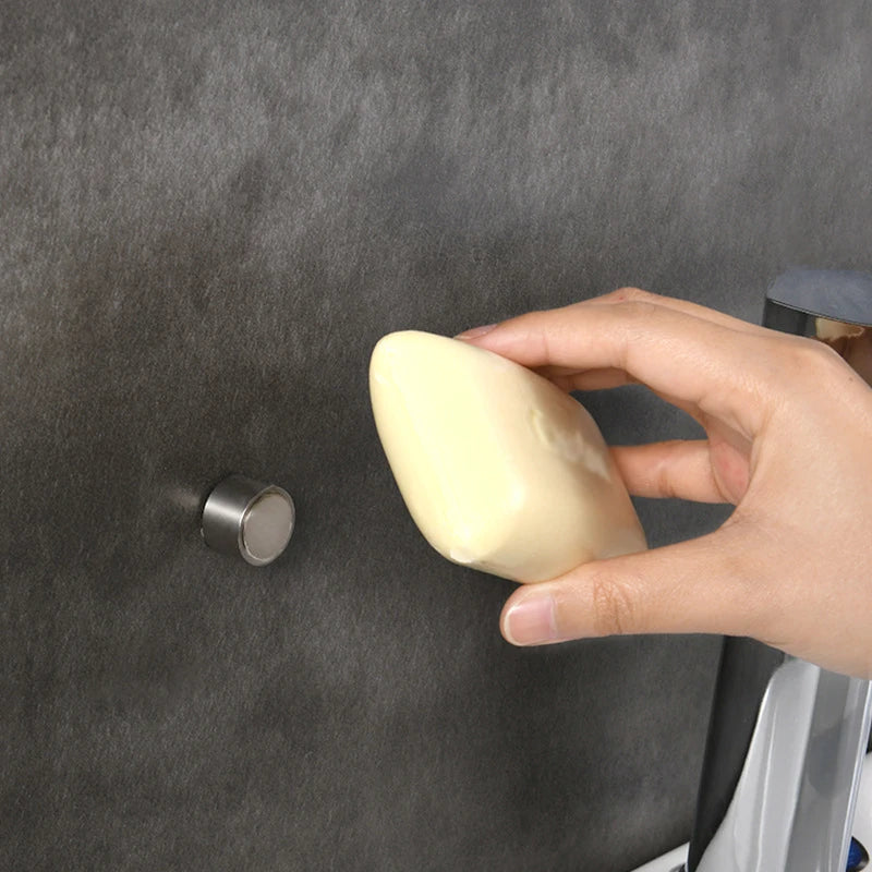 Magnetic Soap Holder Soap Organizer Bathroom Magnet Soap