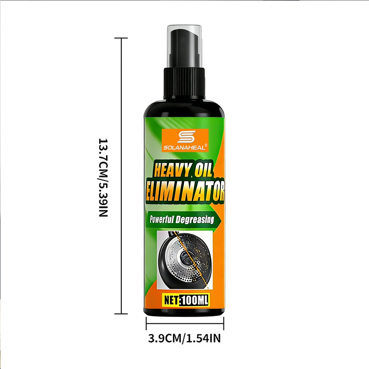 Heavy Oil Eliminator Powerful Degreaser Spray Fast Acting