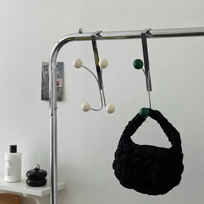 Door Hook Hanging Coat Rack Without Drilling Bedroom