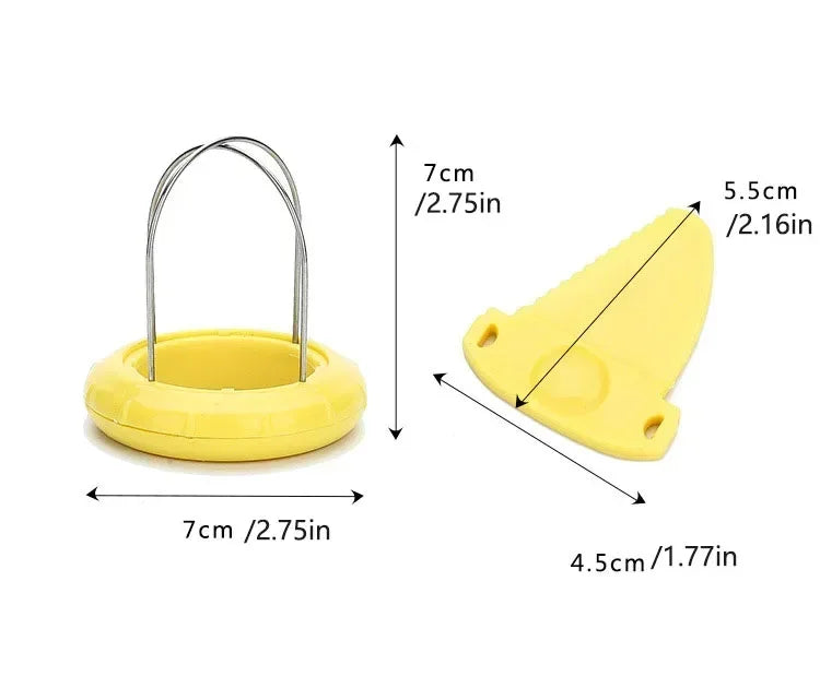 1pc Detachable Kiwi Peeler Fruit Peeler Stainless Steel