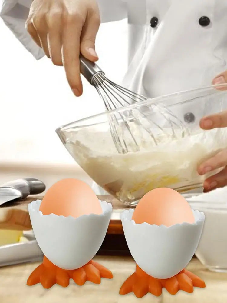 Egg Cup Stand Decorative Egg Holder Stand Chicken