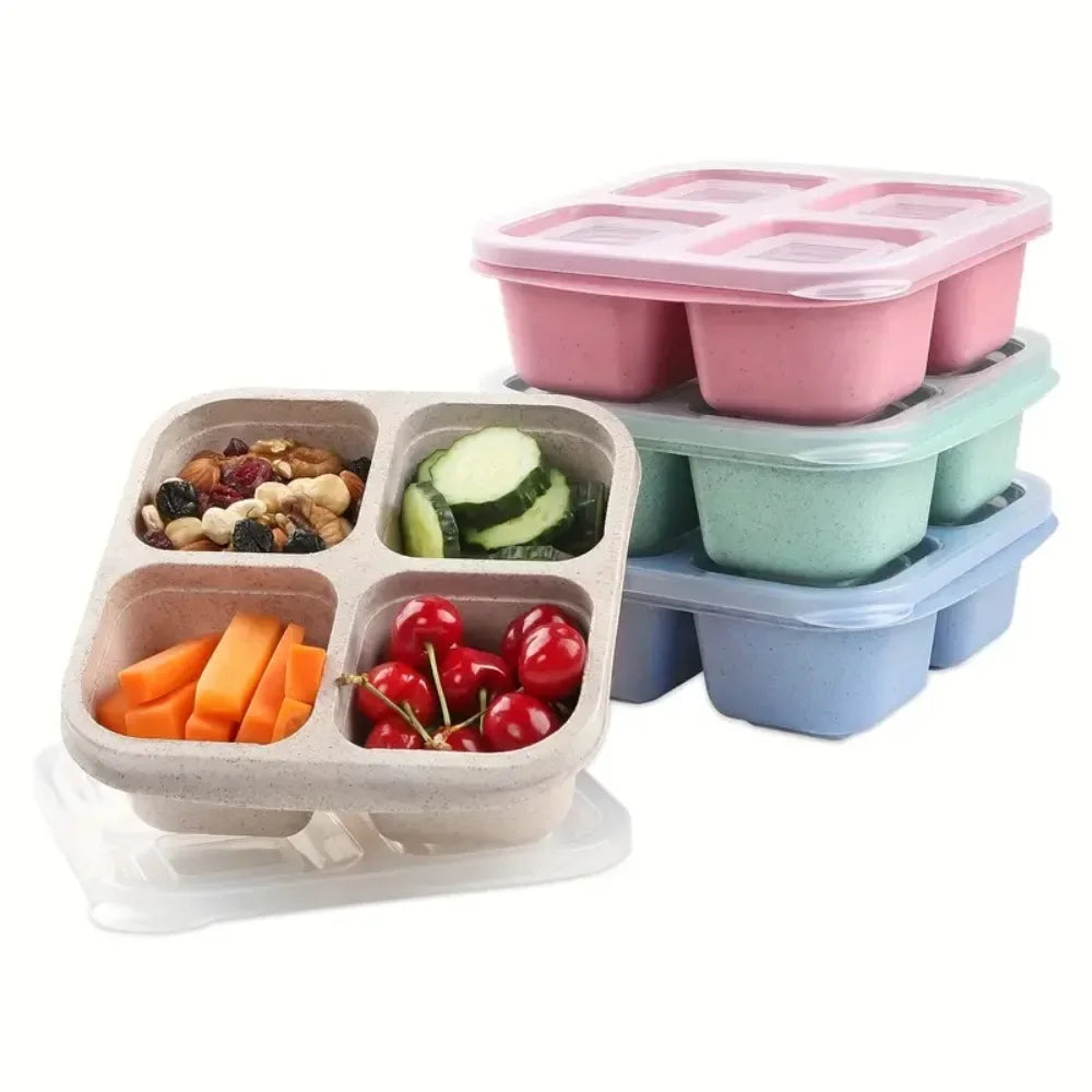 Grid Snack Containers Reusable Meal Prep Lunch Containers