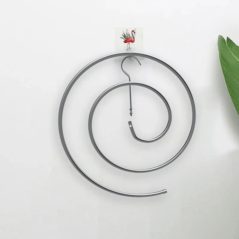 Rotating Spiral Laundry Hanger Circular Drying Rack Sheets