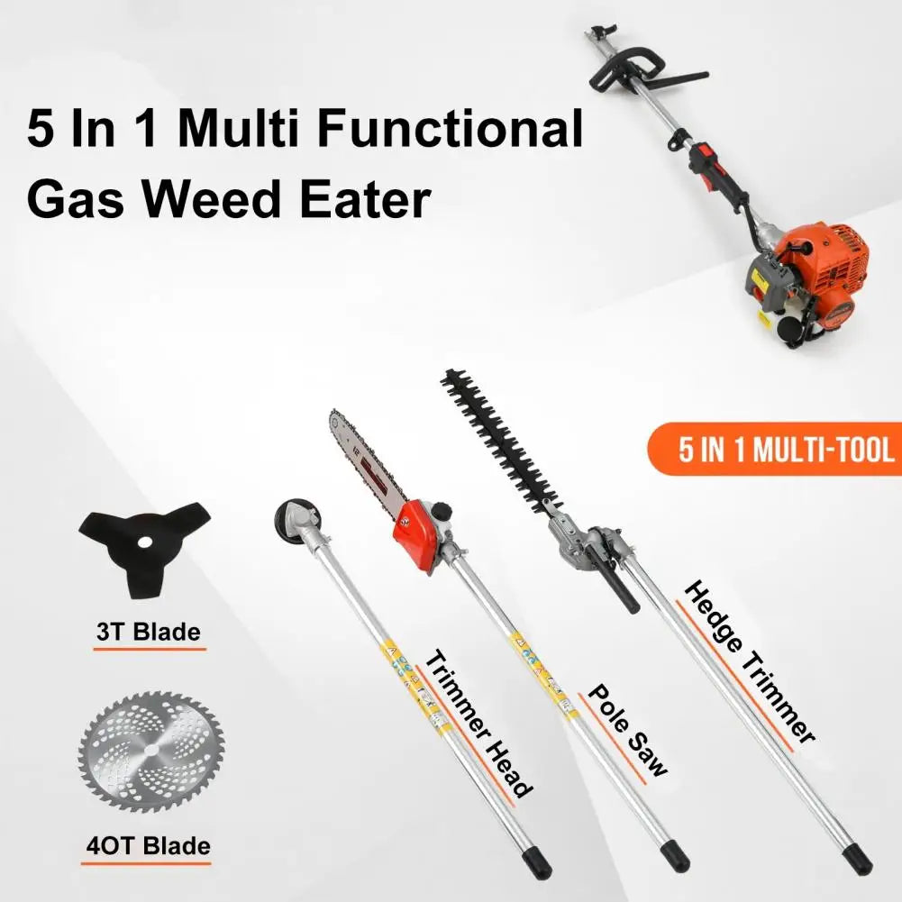 In Lawn Mower 52cc Gas Weed Trimmer Cordless