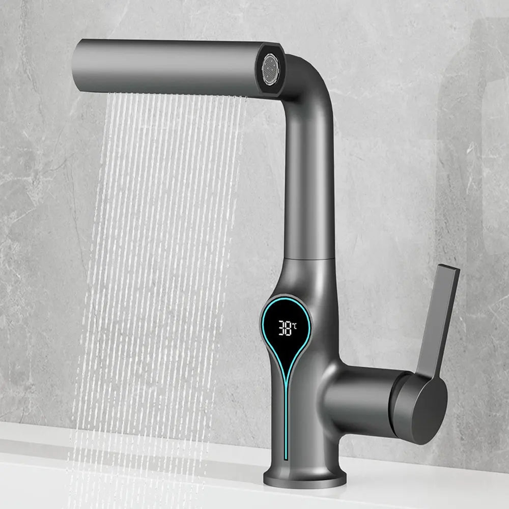 Multi Functional Waterfall Basin Faucet Mode Mixer Tap