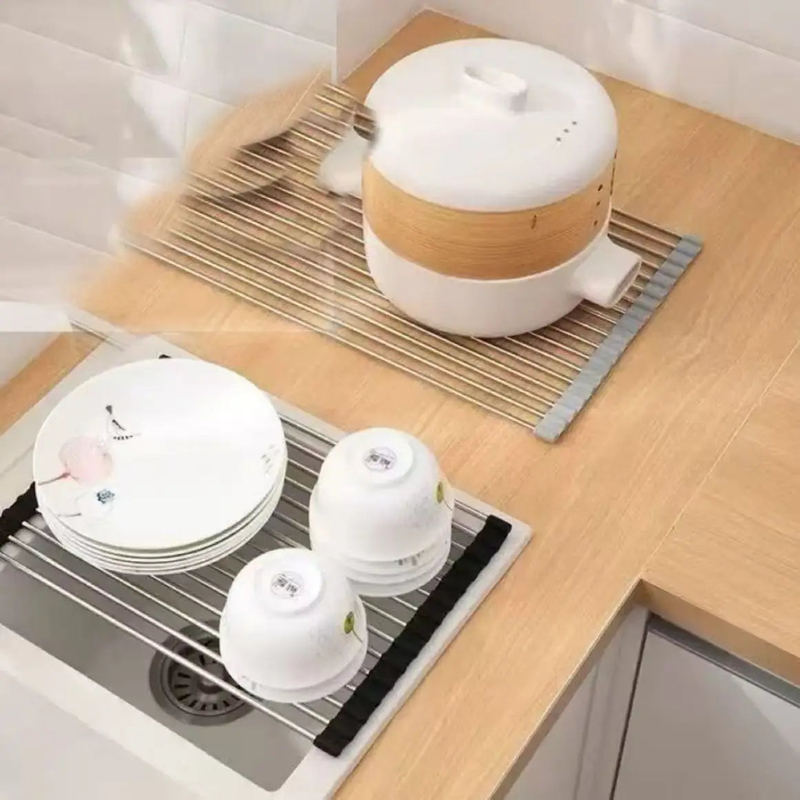 Dish Drain Storage Pack Dish Drying Racks Iron