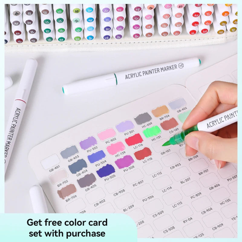 Languo 207/240/288 Colors Direct Liquid Acrylic Paint Pens