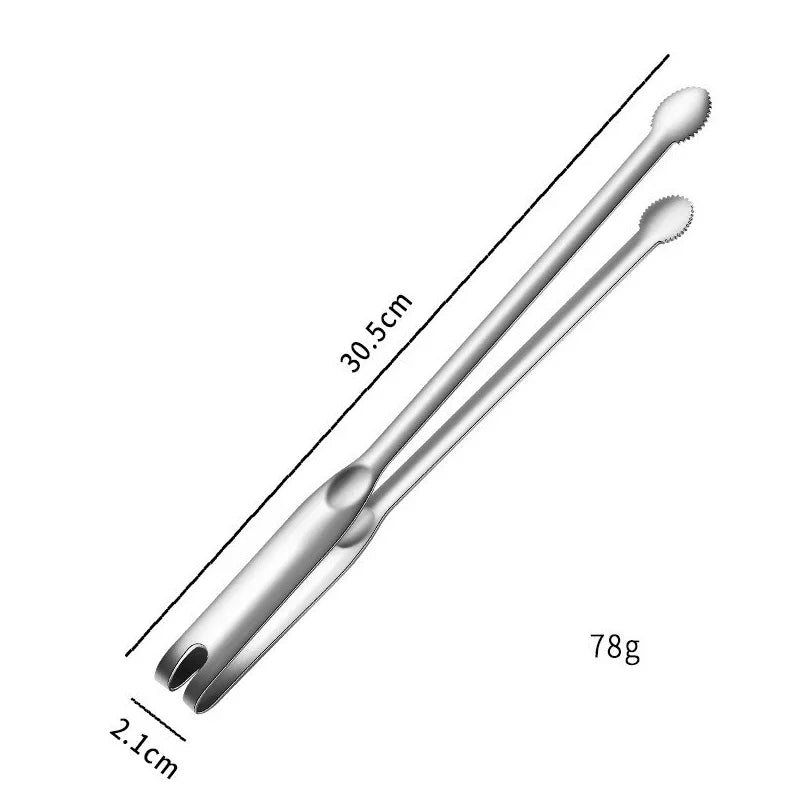 Grill Tongs Stainless Steel Food Clip Bbq Steak