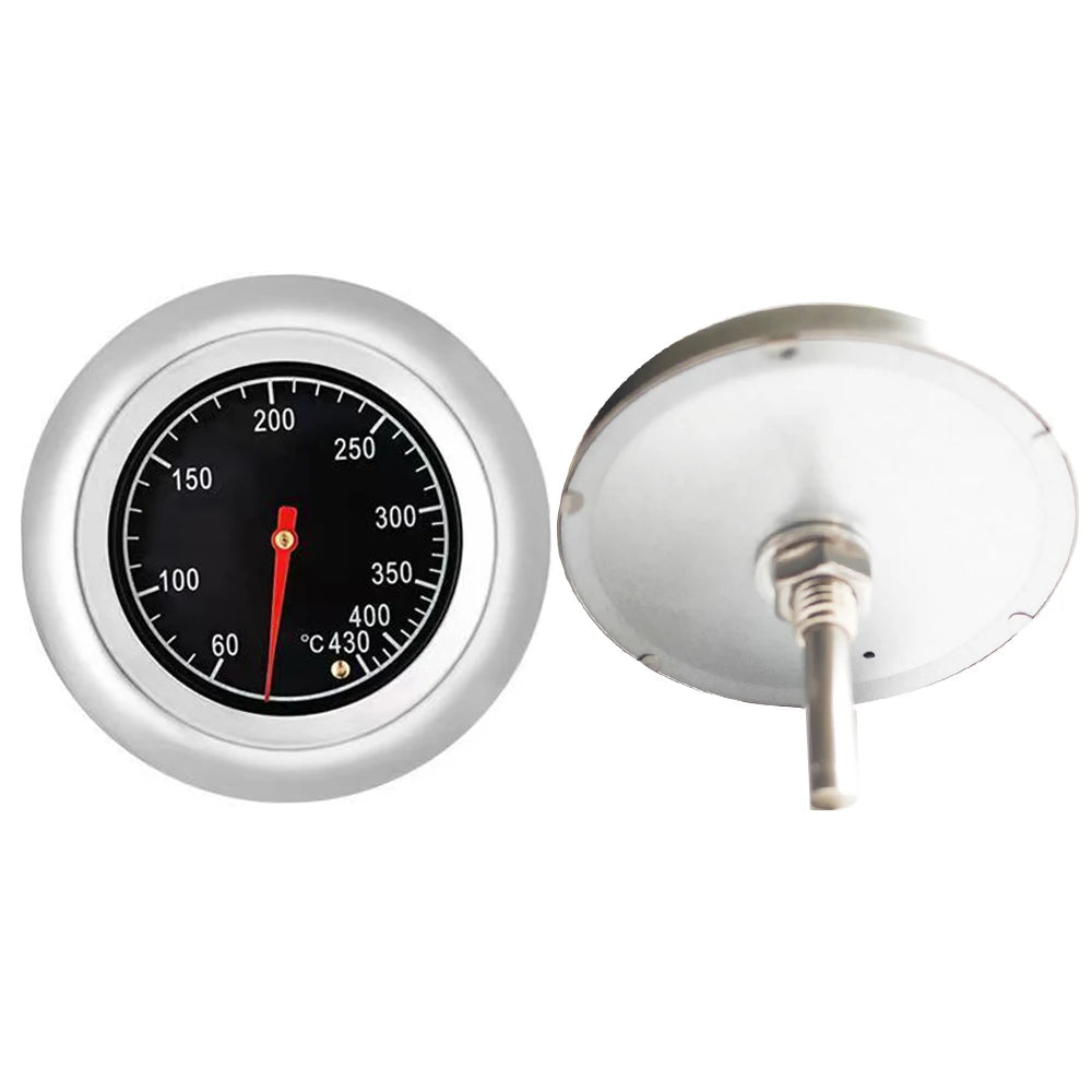 76mm -430 Stainless Steel Bbq Grill Thermometer Gauge