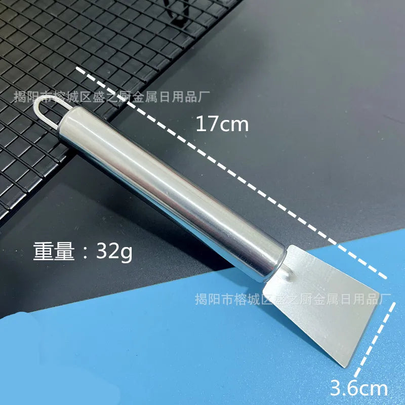 Stainless Steel Cleaning Scraper Ice Thawing Scraper Oil