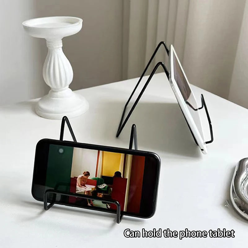Iron Art Magazine Display Stand Dish Rack Plate