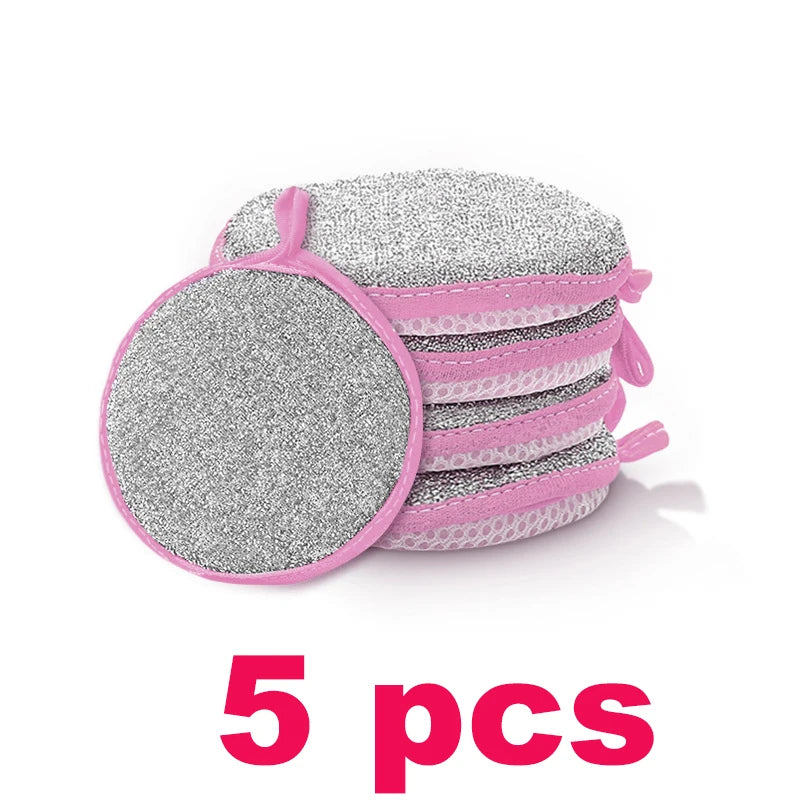 Dish Washing Sponge Dishwashing Magic Sponges Cloth Double-Sided