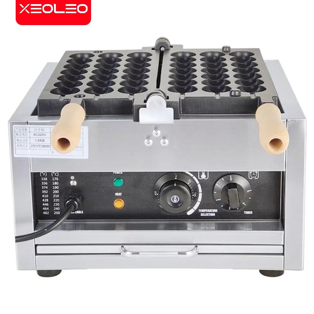 Xeoleo Electric Waffle Maker 1400w Candied Haws Skewer