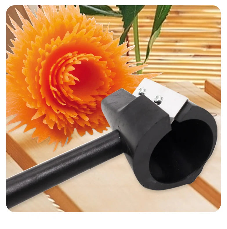 Vegetable Fruit Cutter Spiral Funnel Flower Shredder Peeler