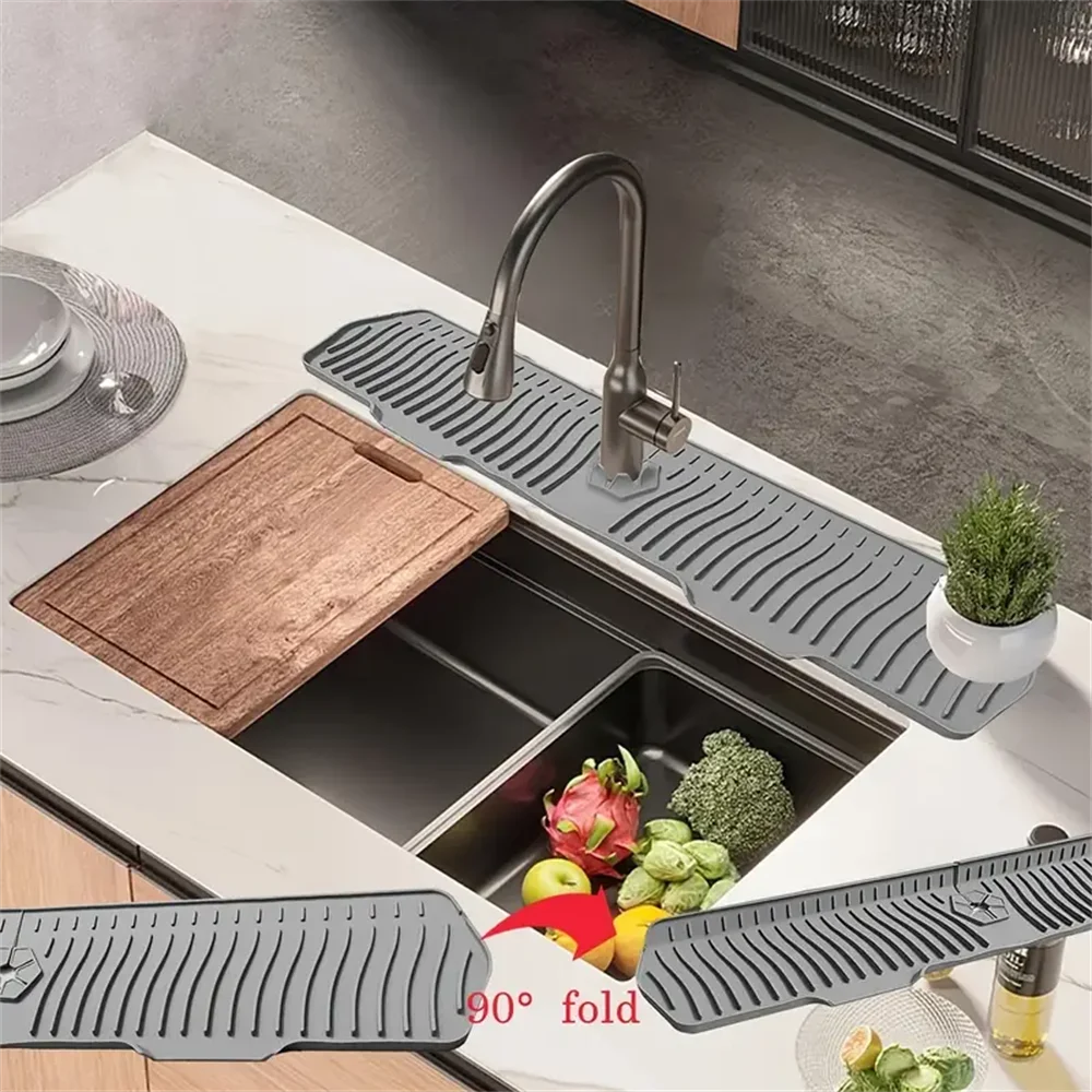 Extra Large Silicone Dish Drying Mat - Non-Slip