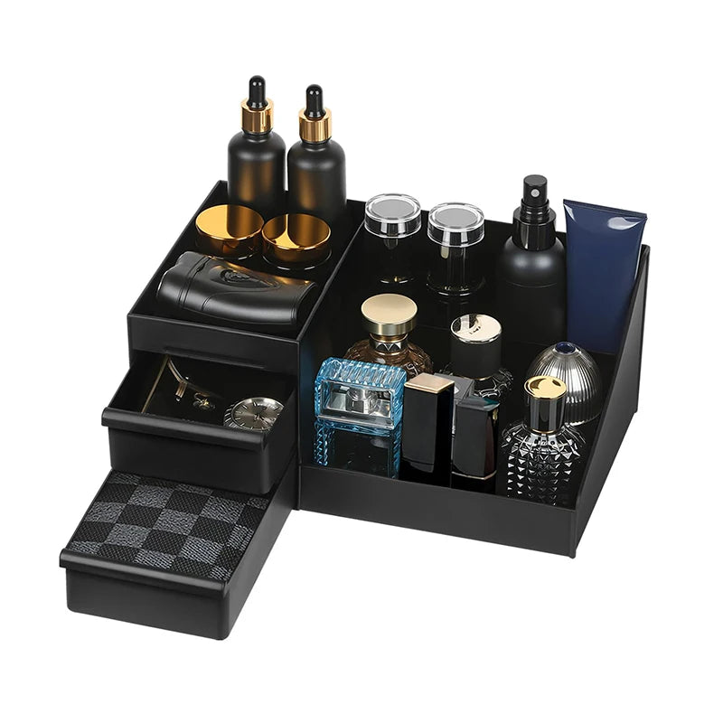 Bathroom Countertop Organizer Drawers Cologne Organizer Men