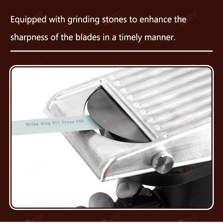 Gzzt Cordless Meat Slicer Battery-Charged Handheld Roast Meat