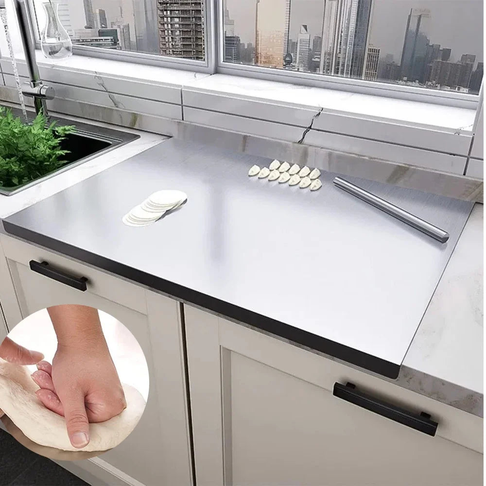 Food Grade Stainless Steel Chopping Board 304 Cutting