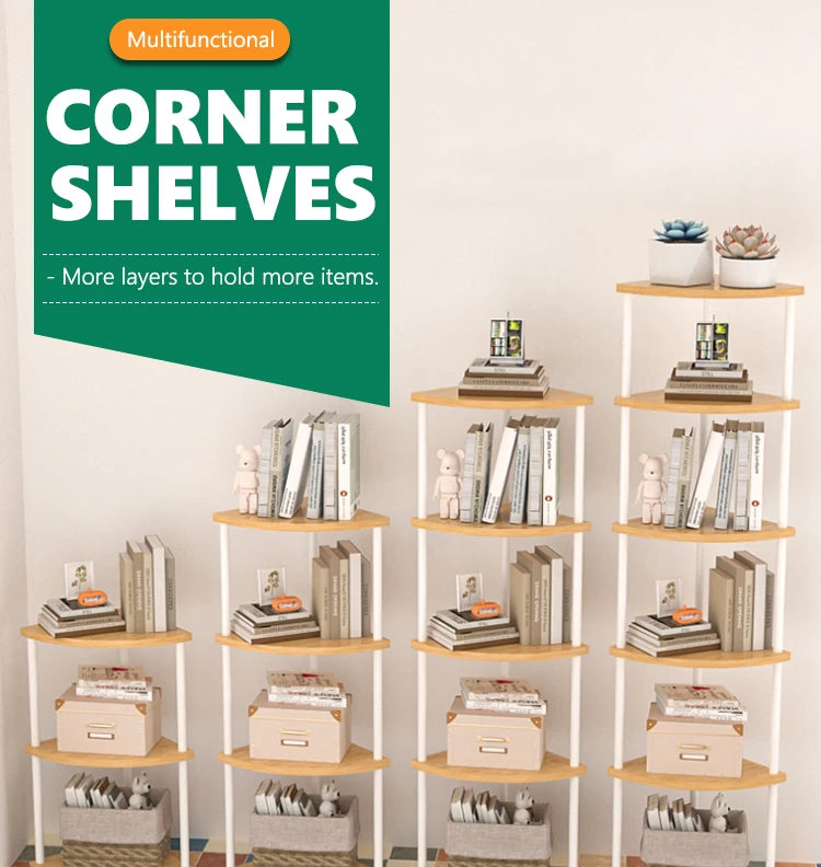 Storage Rack Wall Corner Shelf Practical Storage Rack