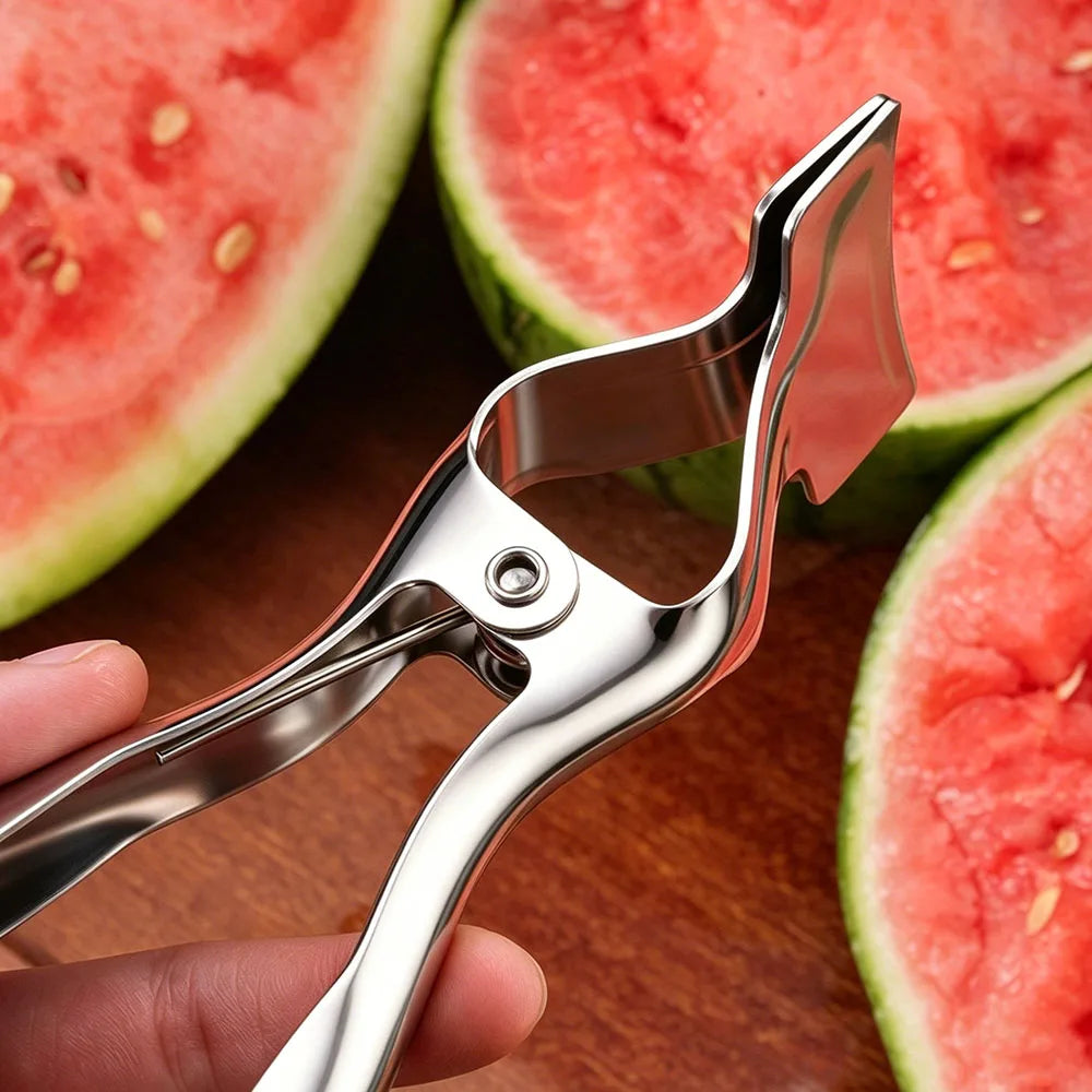 Stainless Steel Watermelon Open Double Head Fruit Splitter