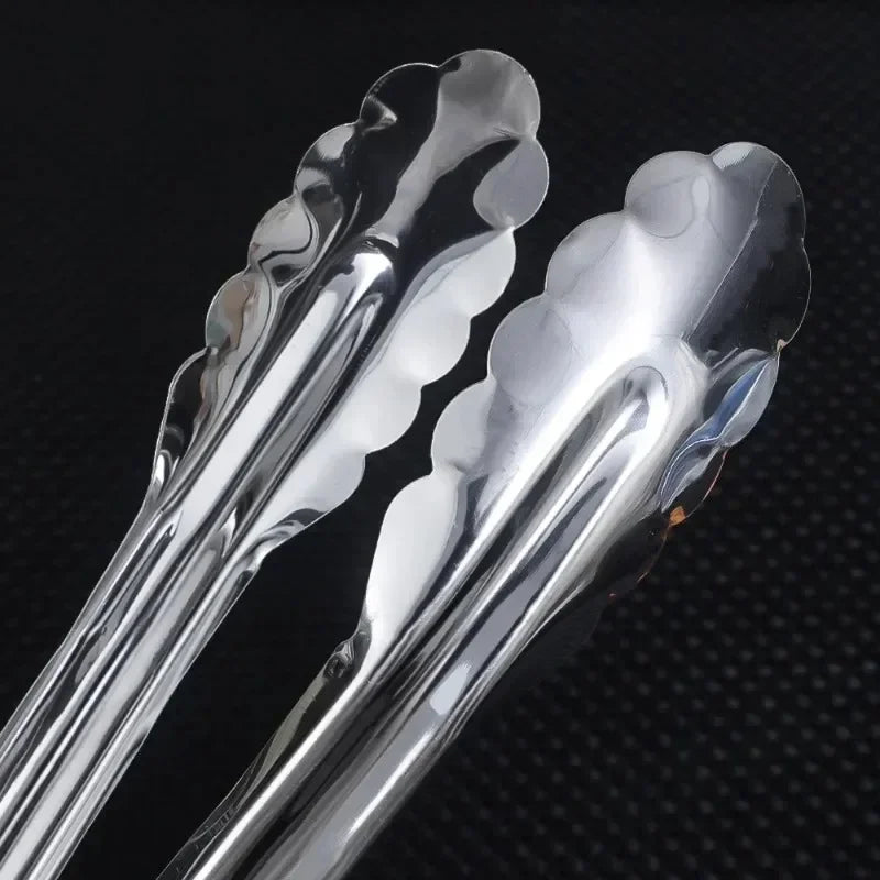 Stainless Steel Food Tongs Food Grade Meat Steak
