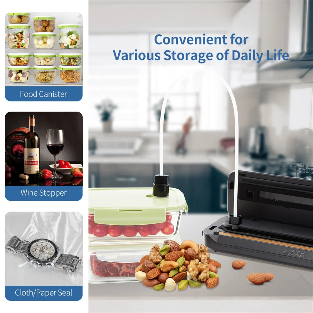 Inkbird Ink-Vs01 Vacuum Sealer Automatic Sealing Machine 5x