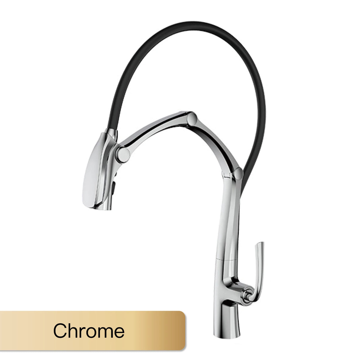 Aitana Gun Grey Luxury Brass Led Display Faucet