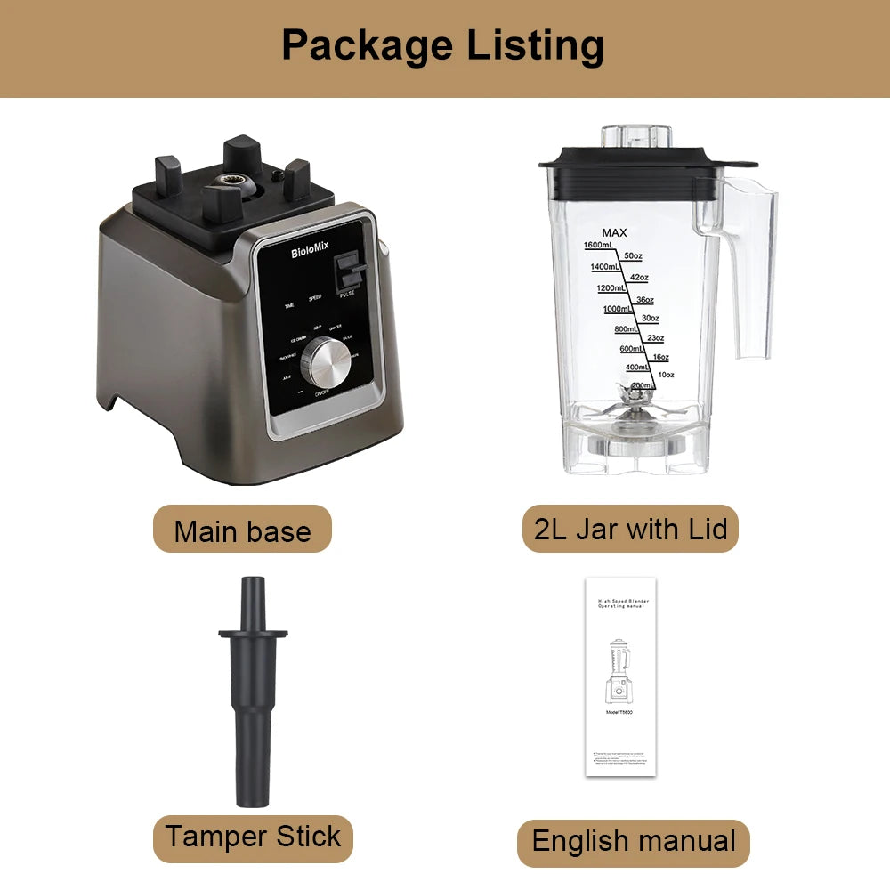 Biolomix Digital Bpa 2l Automatic Program Professional Commercial