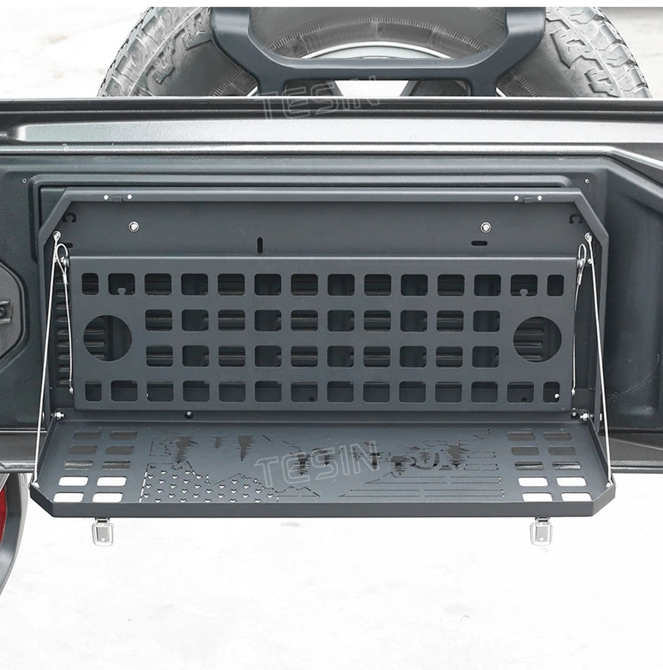 Tesin Car Rear Door Foldable Shelf Tailgate Table