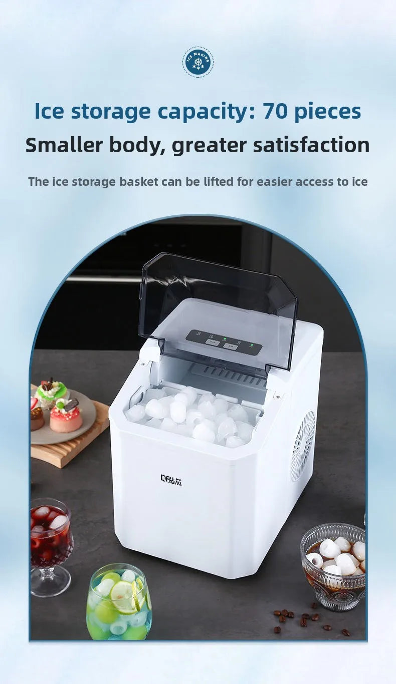 3l Small Ice Maker Mini Block Ice Dormitory