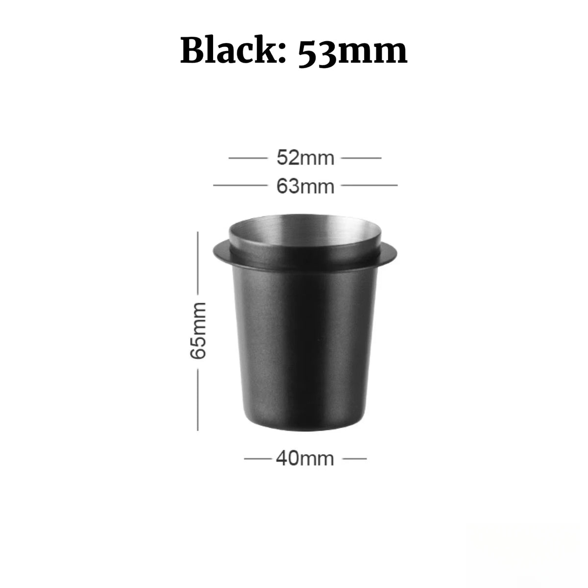 Coffee Dosing Cup Stainless Steel Coffee Bean Measuring