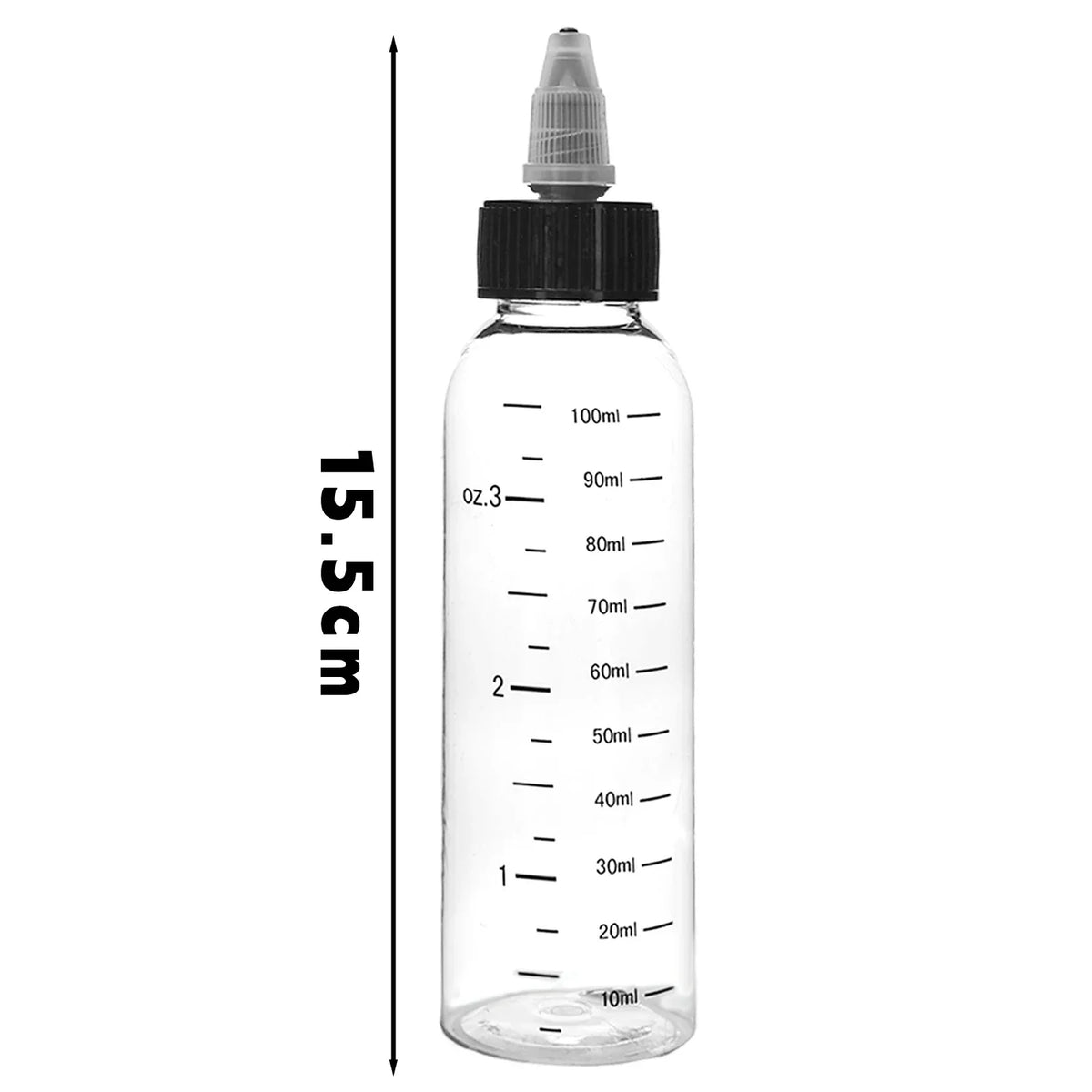 10/1pcs Plastic Squeeze Bottle Reusable Sauce Oil Dispenser