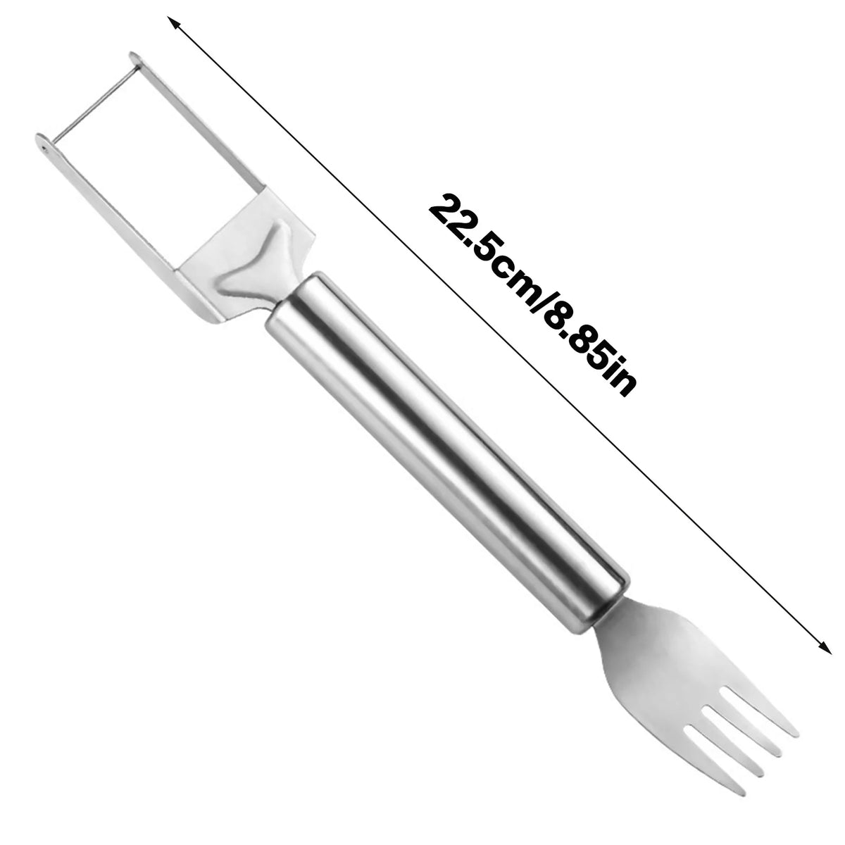 Stainless Steel Watermelon Cutting Functional Watermelon Fork