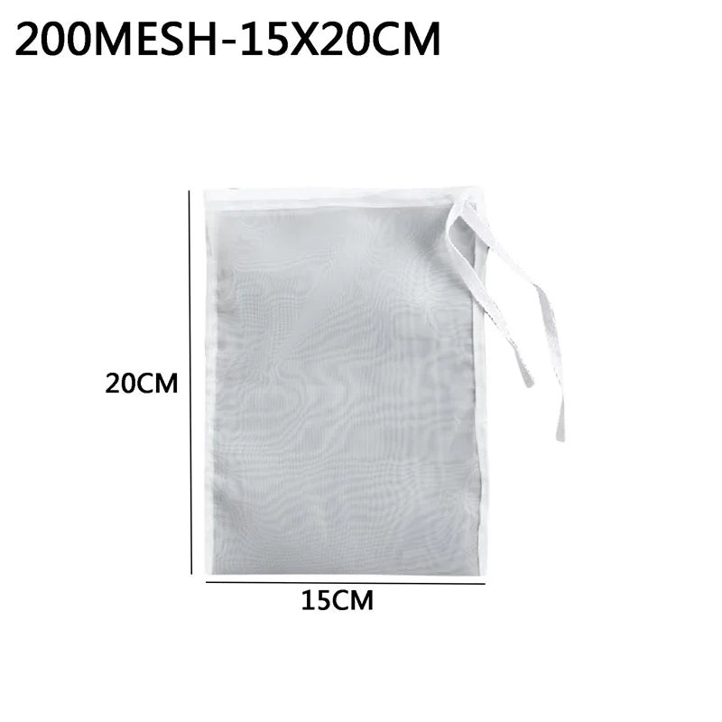 Nylon Filter Bags Vegetable Milk Strainer Sieve Drain