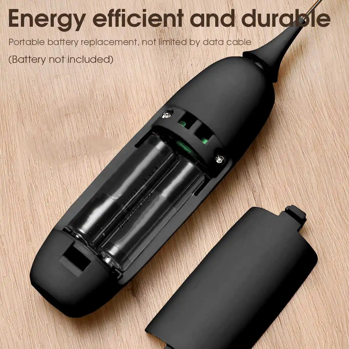 Electric Milk Frother Handheld Automatic Foam Maker Coffee