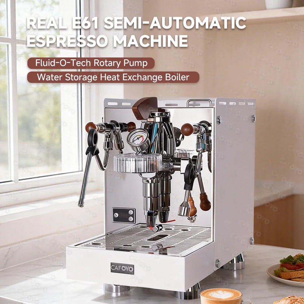 Cafovo E124 9bar Commercial Espresso Machine Real E61