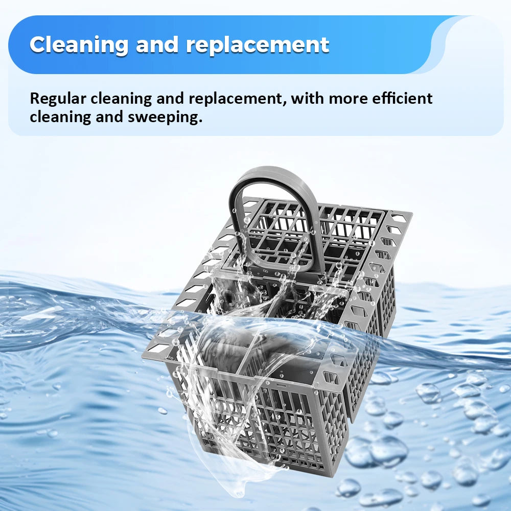 Detachable Dishwasher Cutlery Basket Tableware Fork Spoon Cutlery