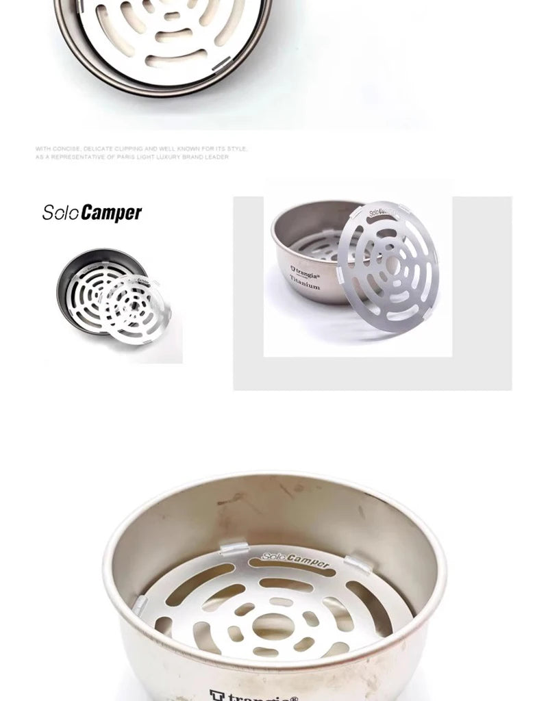 Trangia Soup Pot 25 27 Series Steamer Steaming