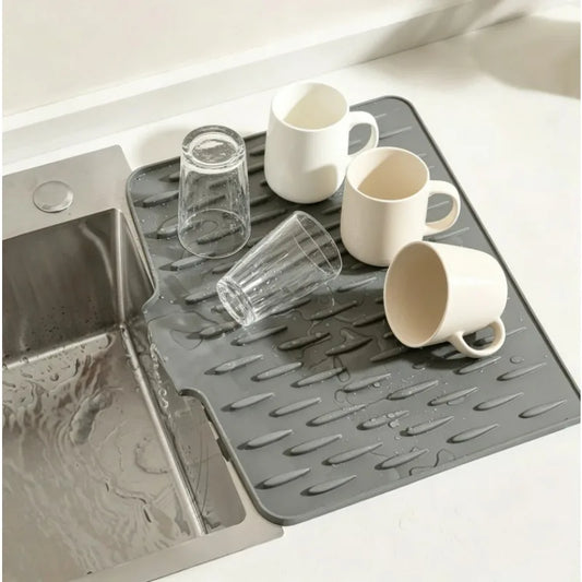 Silicone Dish Drying Mat Counter - Heat Resistant