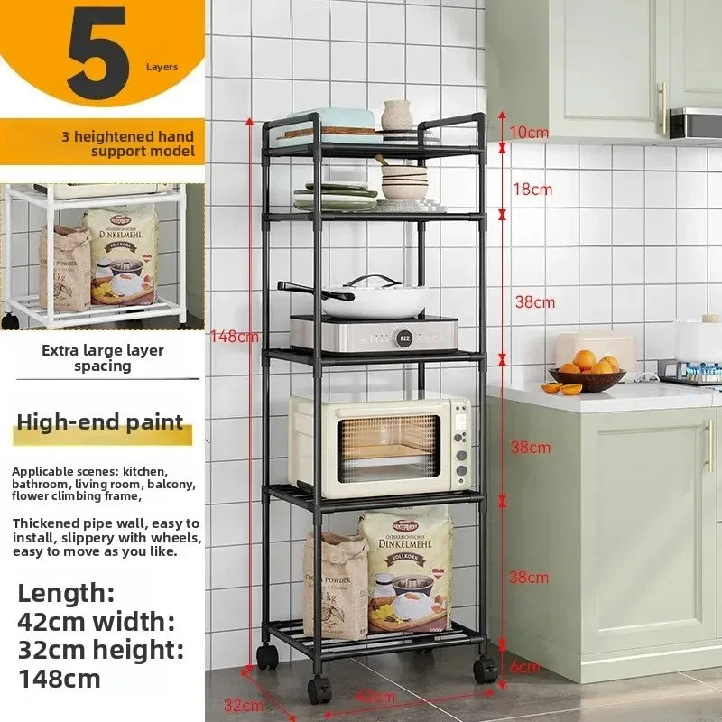 High Space Utilization Storage Rack Upright Multi-Layer Rack