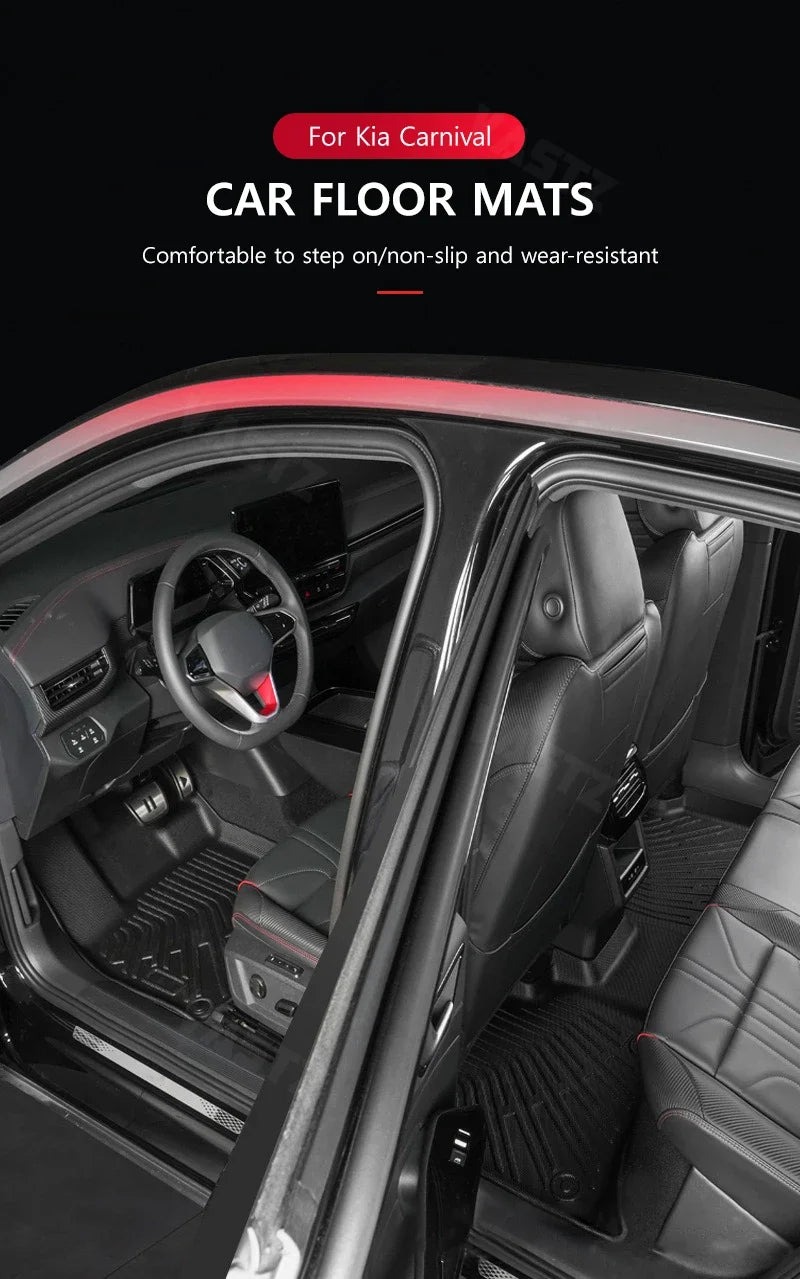 Floor Mats Kia Carnival - Seats All Weather