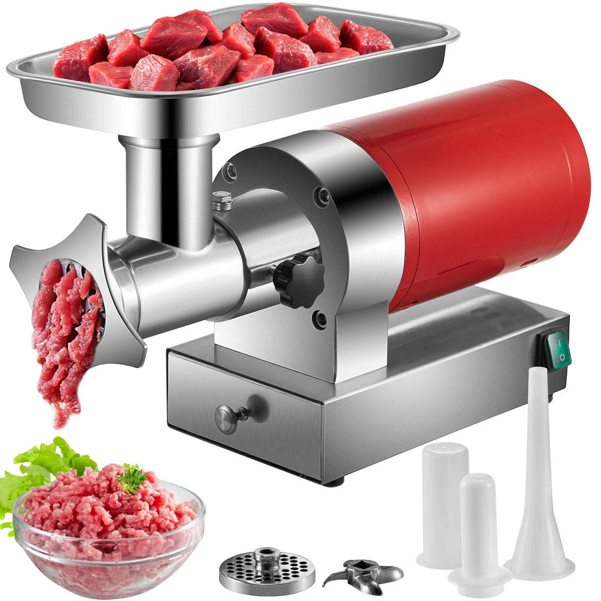 Succebuy Electric Meat Grinder 661 Lbs/Hour 1100 Meat