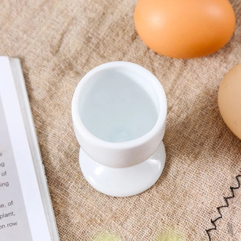 Egg Holder White Egg Cup Holder Hard Soft