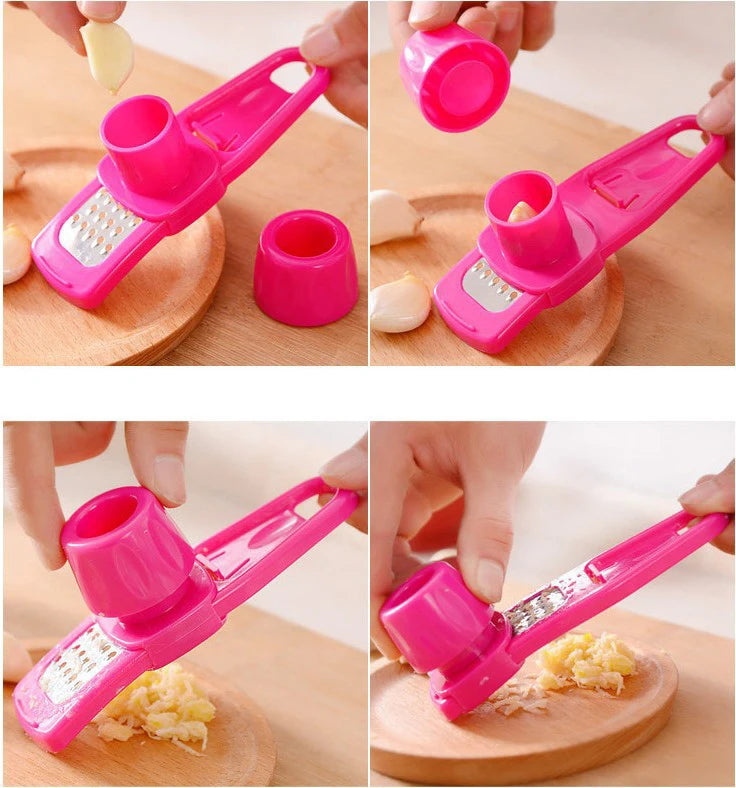 Pack Mini Garlic Grinder Creative Garlic Press Garlic
