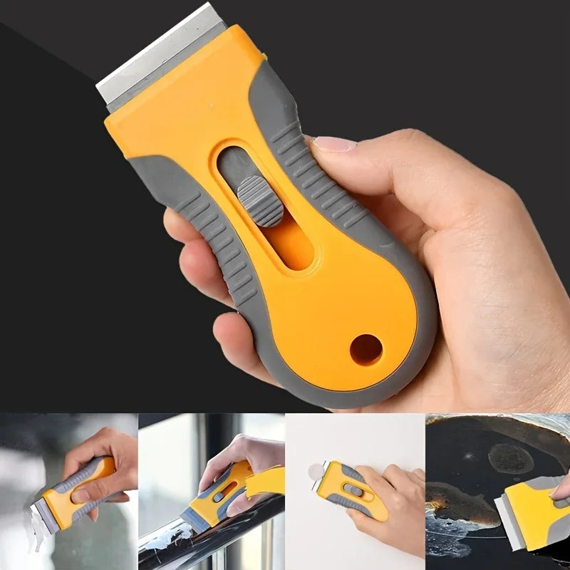 21pcs Cooktop Scraper Pe Ergonomic Blade Induction Glass